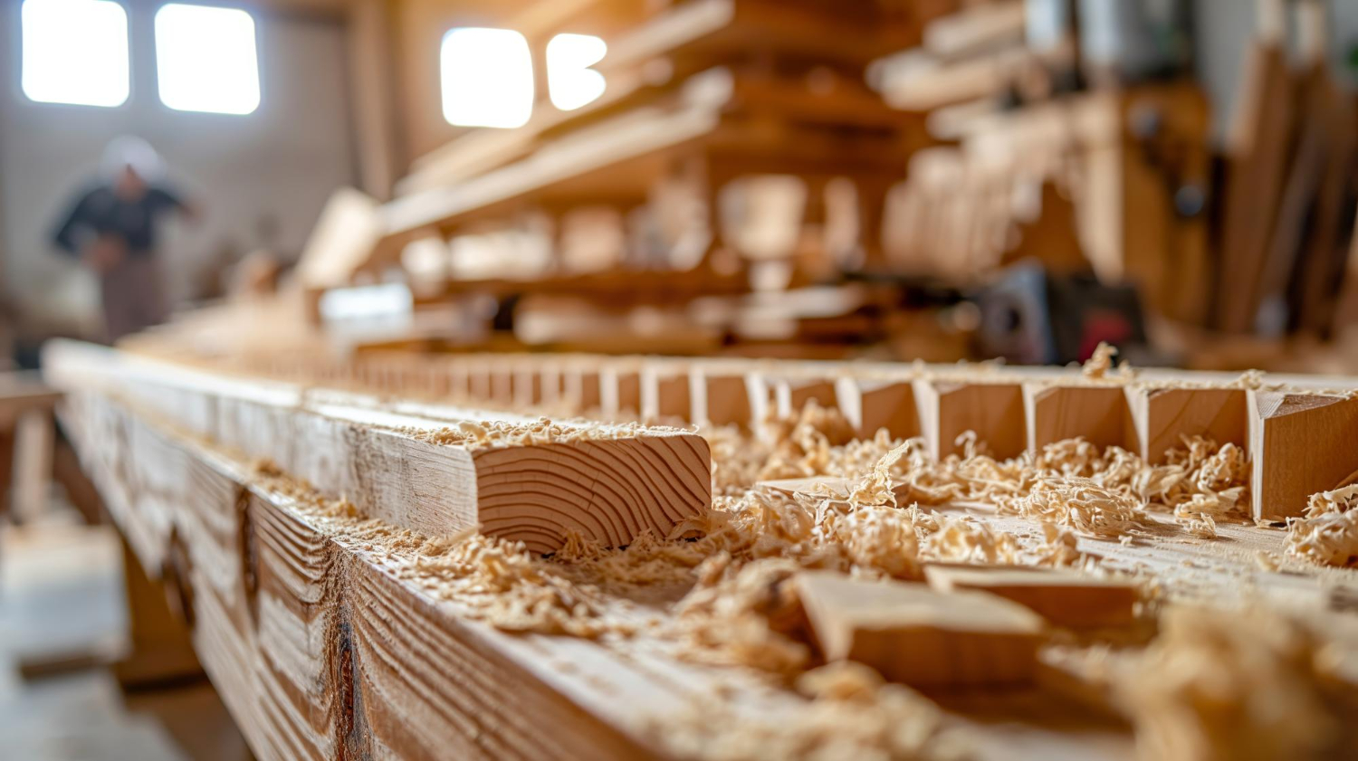 Madera noble trabajada en el taller de Arquingenium